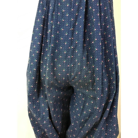 Cottagecore Prairie Romper Overalls Tie Shoulder - Picture 8 of 8